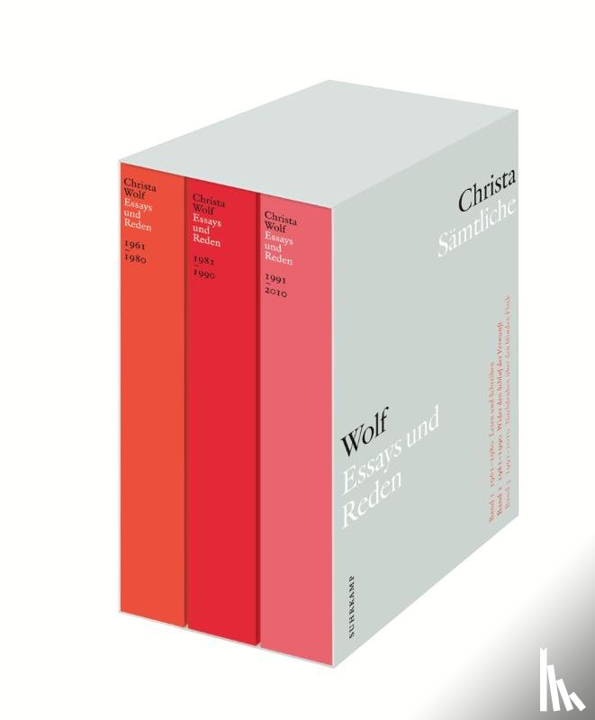 Wolf, Christa - Sämtliche Essays und Reden