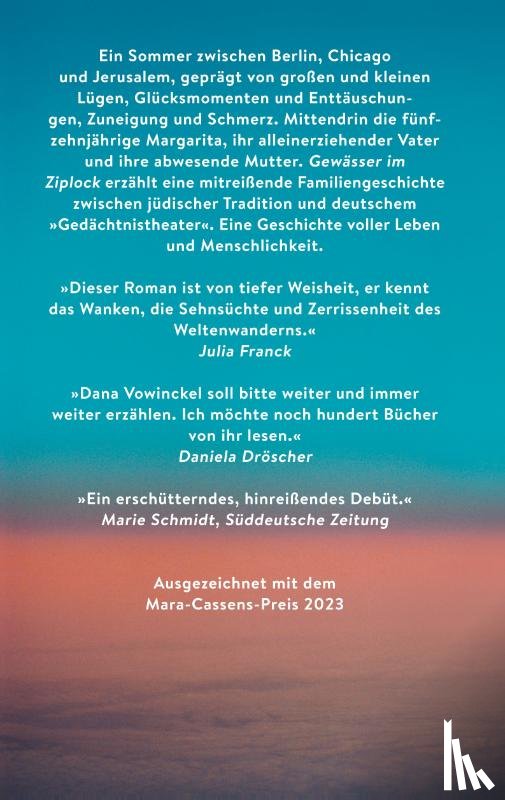 Vowinckel, Dana - Gewässer im Ziplock