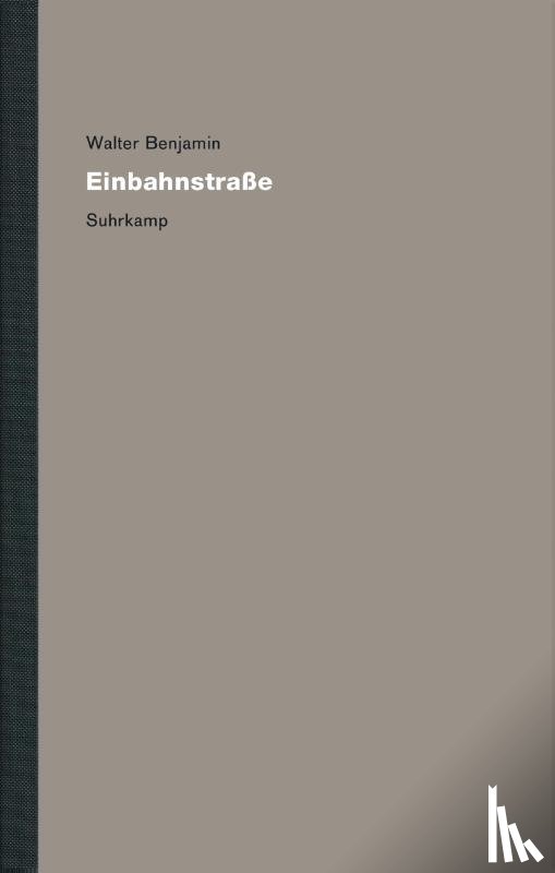 Benjamin, Walter - Werke und Nachlaß. Kritische Gesamtausgabe 8