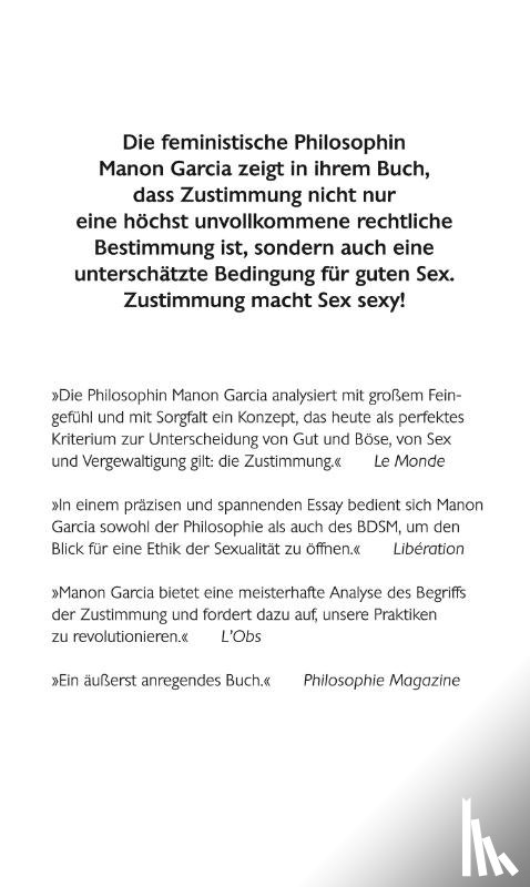 Garcia, Manon - Das Gespräch der Geschlechter
