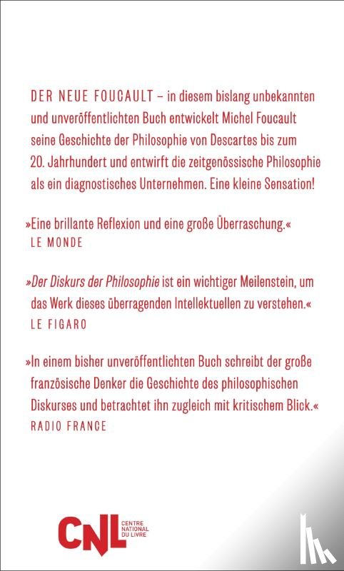 Foucault, Michel - Der Diskurs der Philosophie