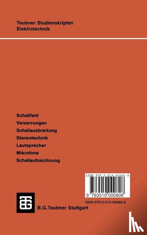 Heidermanns, K. - Elektroakustik