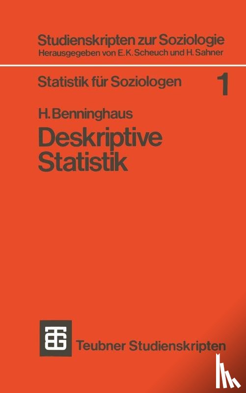 Hans Benninghaus - Deskriptive Statistik