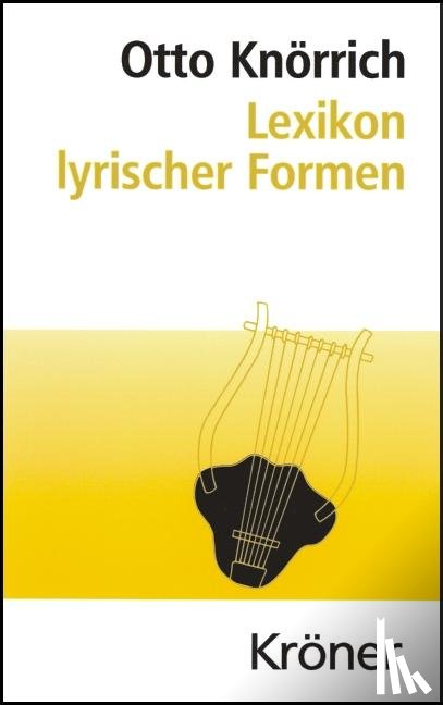 Knörrich, Otto - Lexikon lyrischer Formen