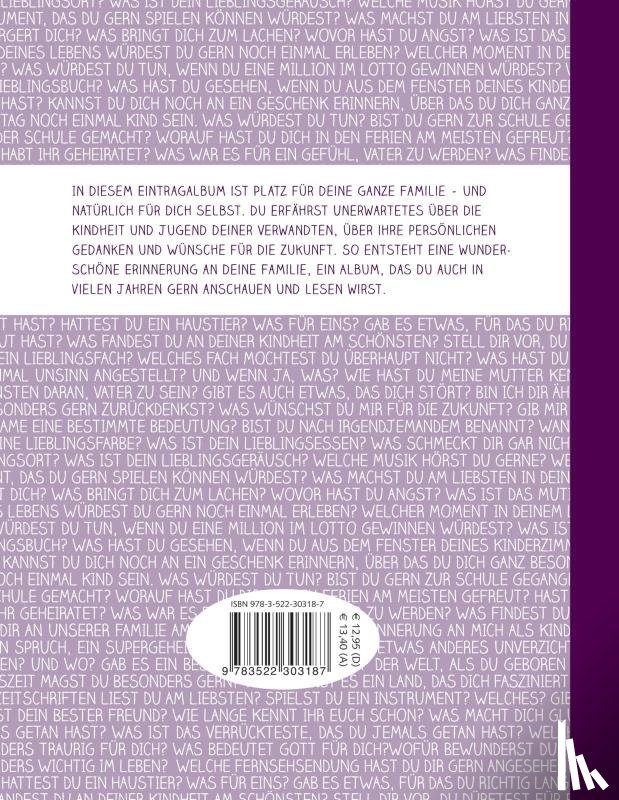  - Mein Buch über meine Familie und mich