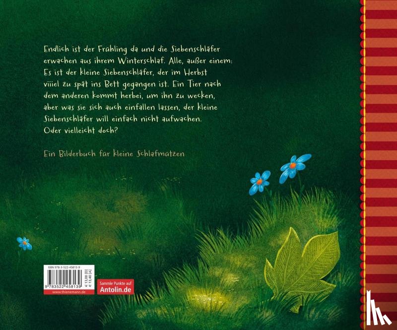 Bohlmann, Sabine - Die Geschichte vom kleinen Siebenschläfer, der nicht aufwachen wollte