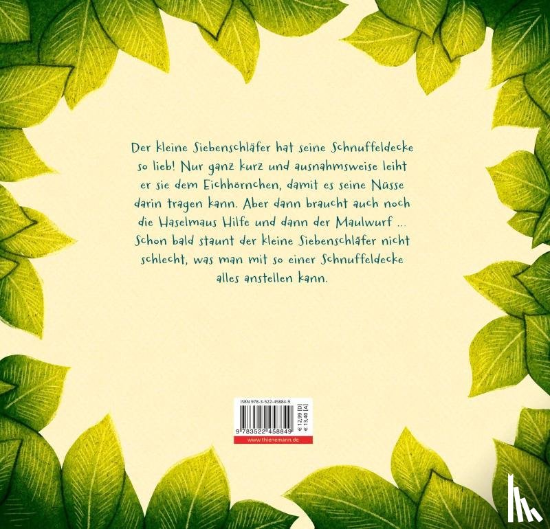 Bohlmann, Sabine - Die Geschichte vom kleinen Siebenschlafer, der seine Schnuffledecke