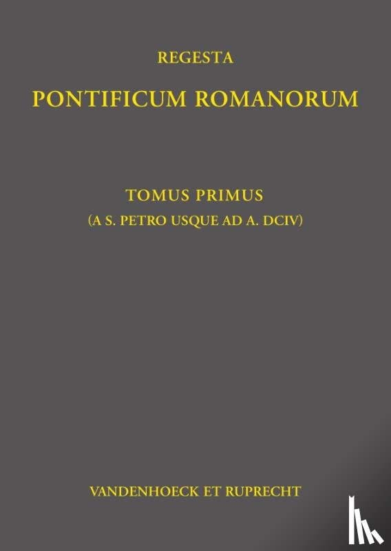 Jaffé, Philipp, Herbers, Klaus - Regesta Pontificum Romanorum