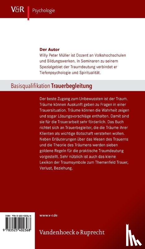 Müller, Willy Peter - Trauer in Träumen
