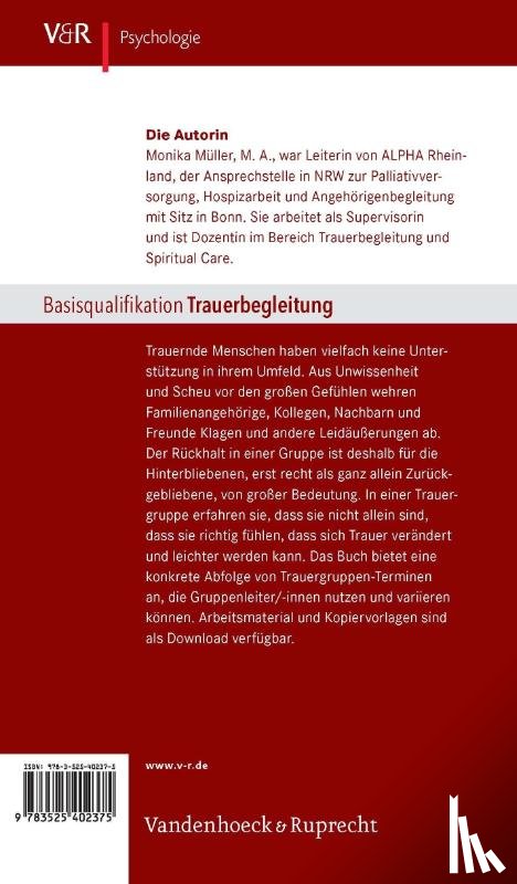 Muller, Monika - Trauergruppen Leiten