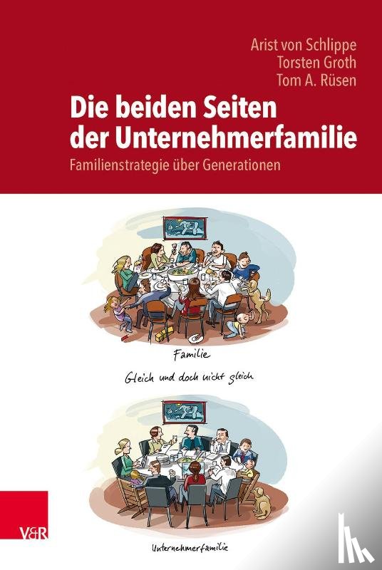 Schlippe, Arist von, Groth, Torsten, Rüsen, Tom A. - Die beiden Seiten der Unternehmerfamilie