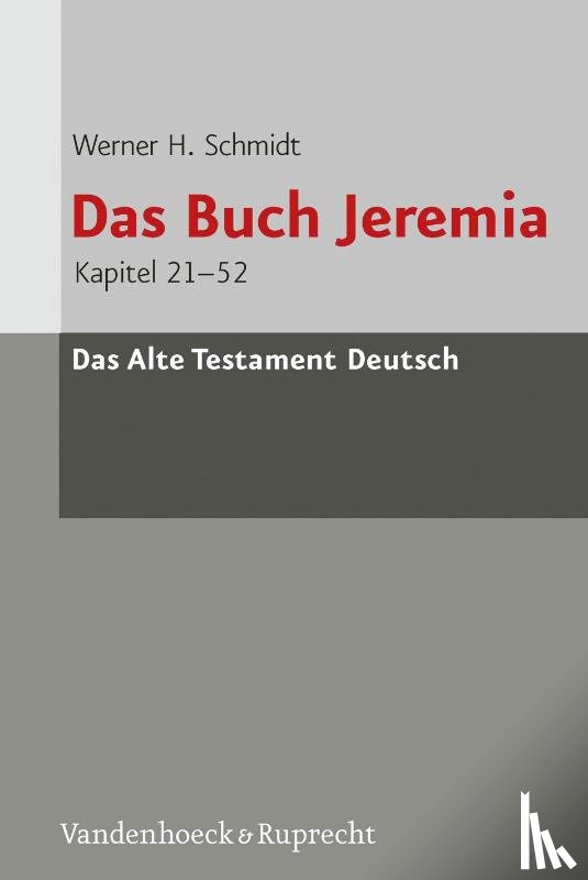 Schmidt, Werner H. - Das Buch Jeremia