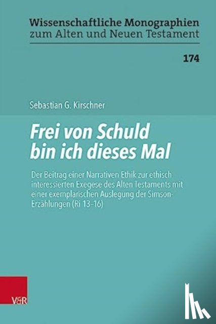 Kirschner, Sebastian G - Frei von Schuld bin ich dieses Mal