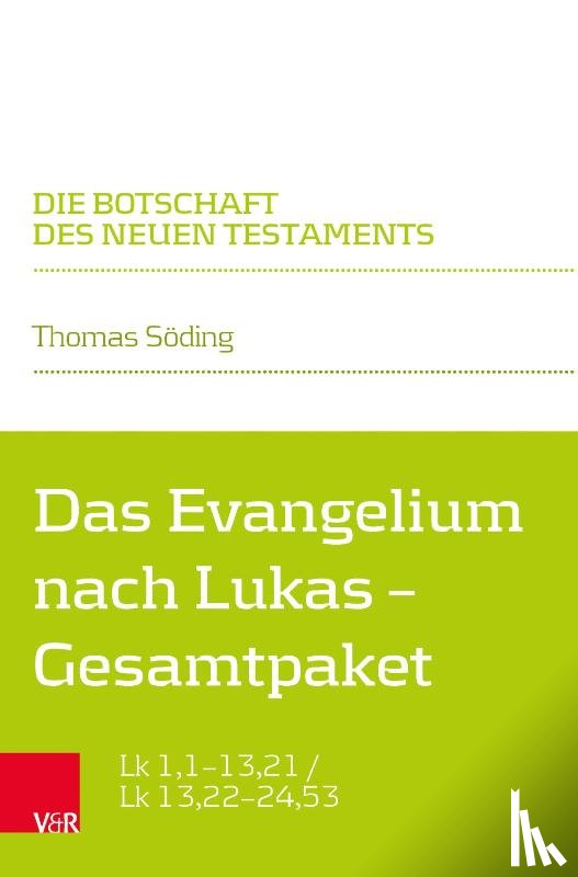 Soding, Thomas - Das Evangelium nach Lukas -- Gesamtpaket