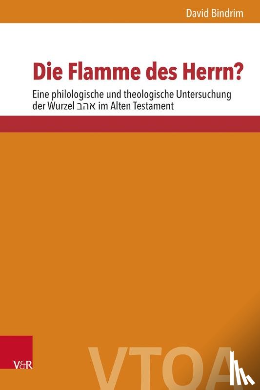 Bindrim, David - Die Flamme des Herrn?