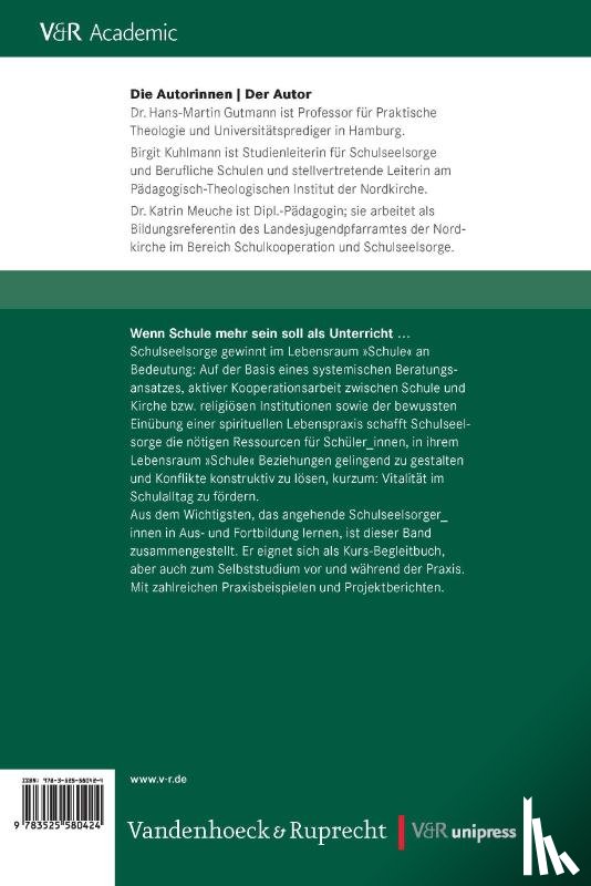 Gutmann, Hans-Martin, Kuhlmann, Birgit, Meuche, Katrin - Praxisbuch Schulseelsorge