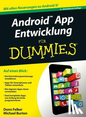 Felker, Donn, Burton, Michael (University of Sussex) - Android App Entwicklung fur Dummies