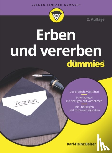 Belser, Karl-Heinz - Erben und vererben fur Dummies
