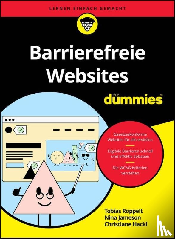 Roppelt, Tobias, Jameson, Nina, Hackl, Christiane - Barrierefreie Websites fur Dummies