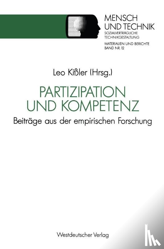 Leo Kissler - Partizipation Und Kompetenz