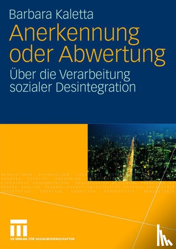 Barbara Kaletta - Anerkennung Oder Abwertung