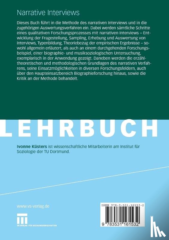 Kusters, Ivonne - Narrative Interviews