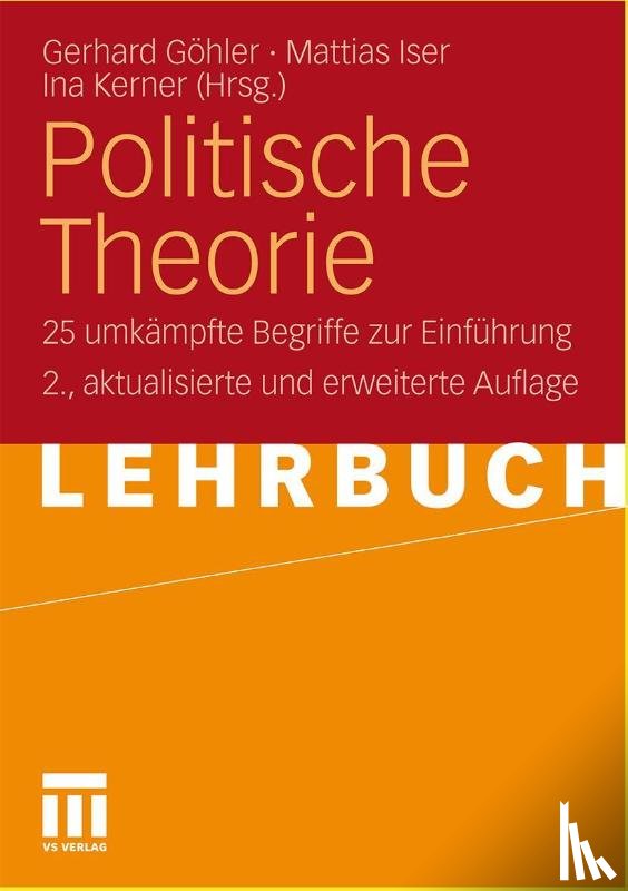 Gerhard Goehler, Mattias Iser, Ina Kerner - Politische Theorie