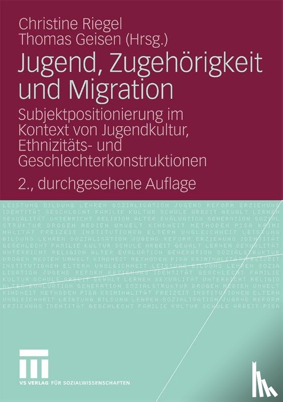 Christine Riegel, Thomas Geisen - Jugend, Zugehoerigkeit Und Migration