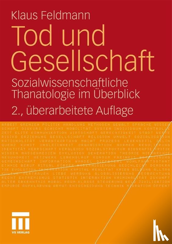 Klaus Feldmann - Tod Und Gesellschaft