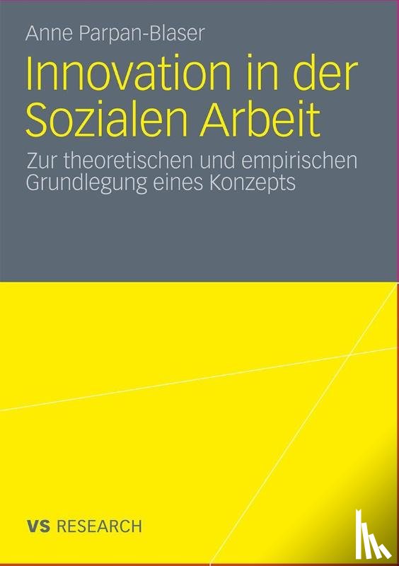 Parpan-Blaser, Anne - Innovation in Der Sozialen Arbeit
