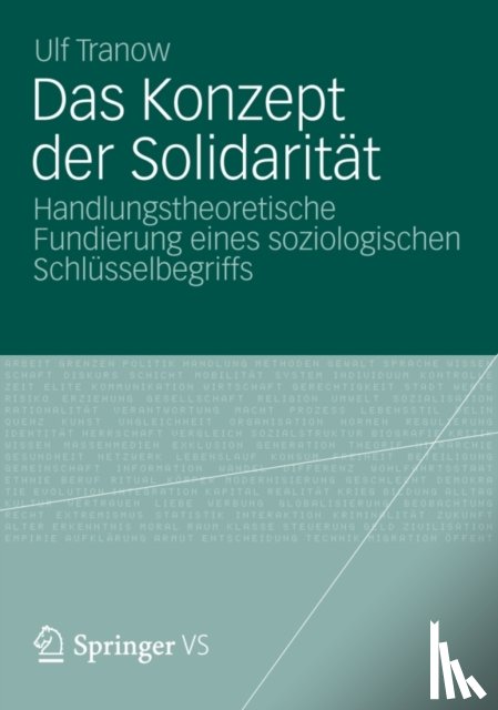 Tranow, Ulf - Das Konzept der Solidaritat