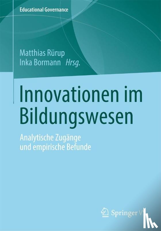 Matthias R Rup, Inka Bormann, Matthias Rurup - Innovationen Im Bildungswesen