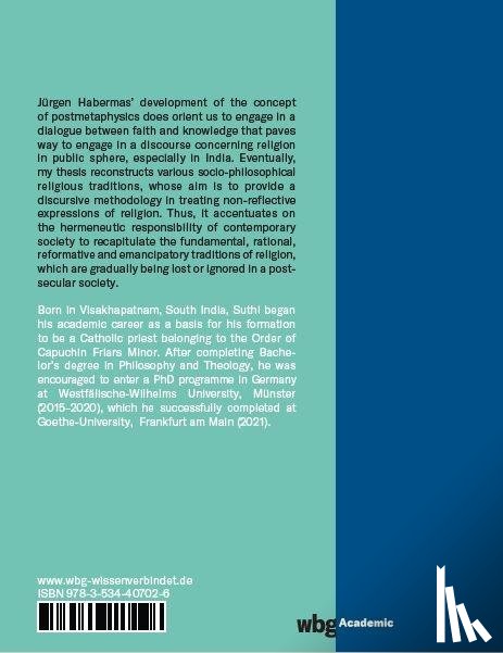 Suthi, Anil Babu - Postmetaphysics