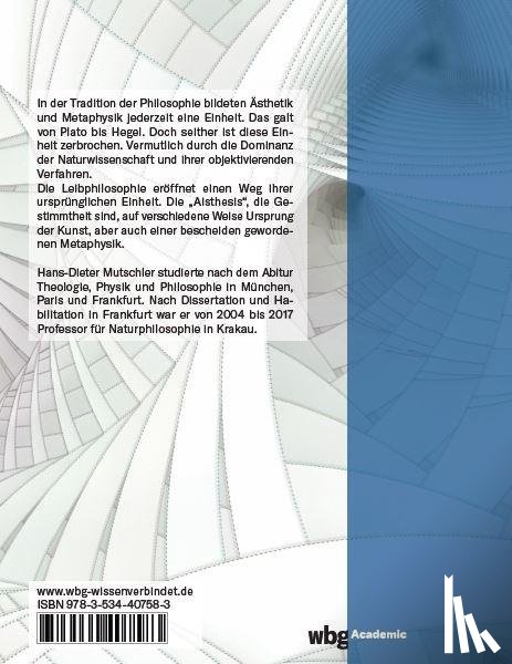 Mutschler, Hans-Dieter - Ästhetik und Metaphysik
