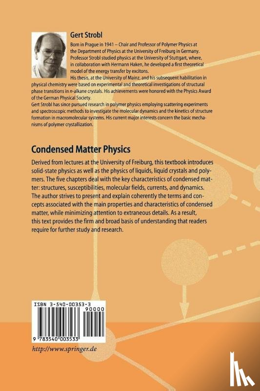Strobl, Gert R. - Condensed Matter Physics