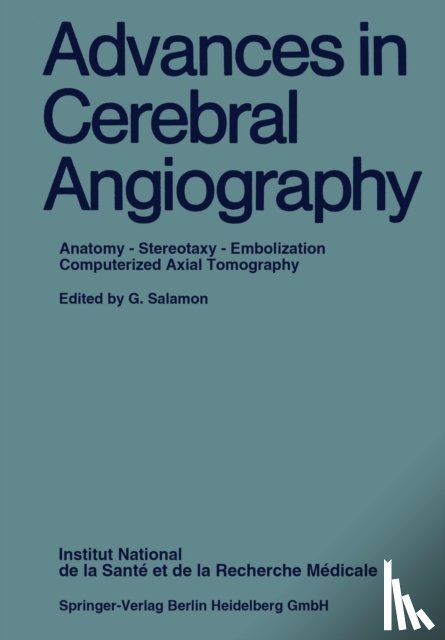 - Advances in Cerebral Angiography
