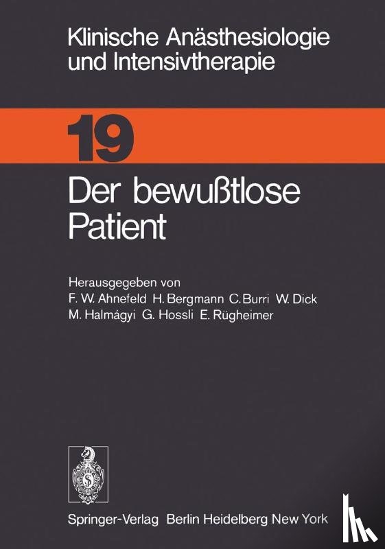  - Der bewußtlose Patient
