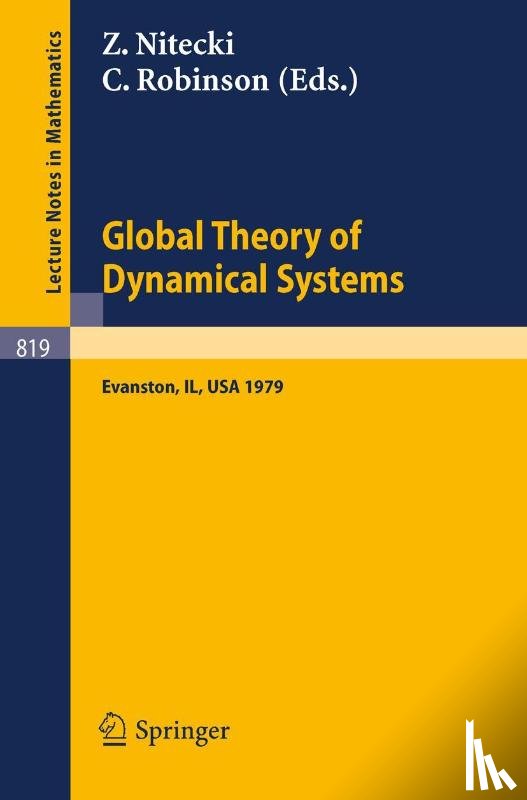  - Global Theory of Dynamical Systems