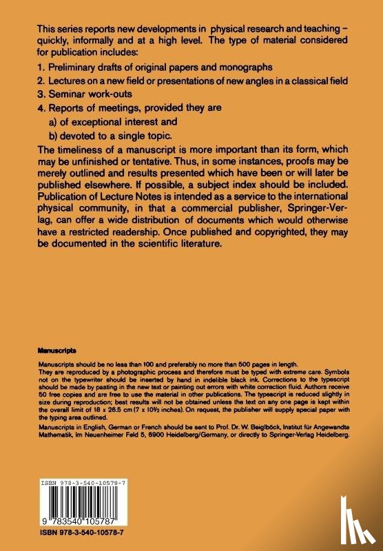  - Differential Geometric Methods in Mathematical Physics