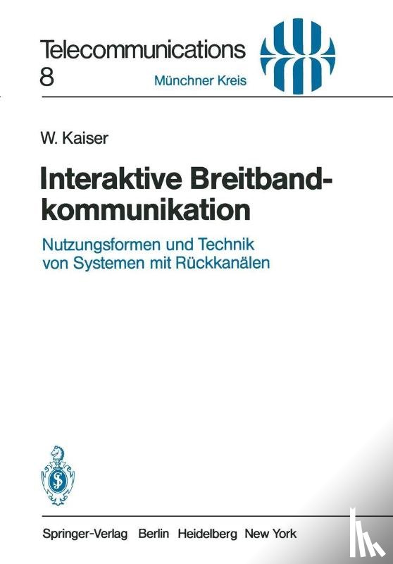 Kaiser, W. - Interaktive Breitbandkommunikation