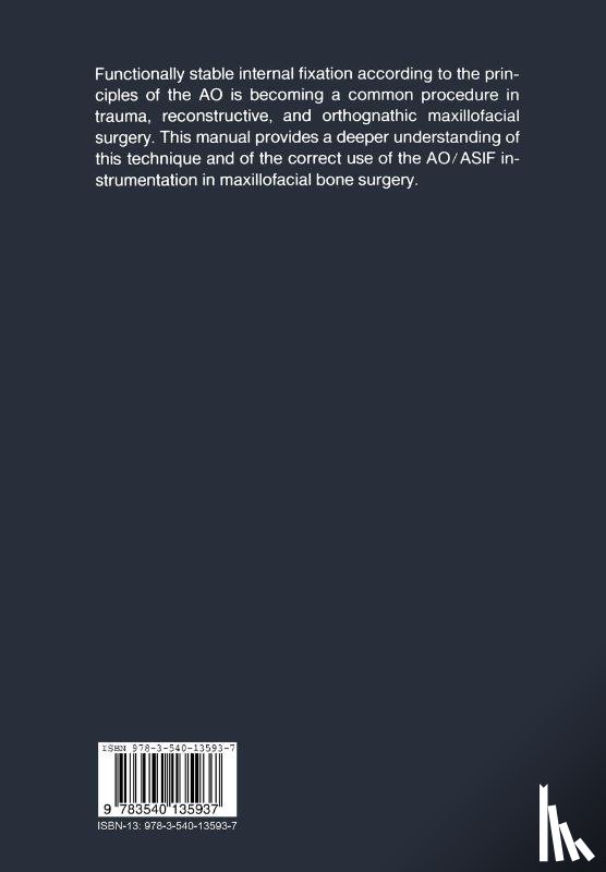 Texhammar, R., Schmoker, R. - Stable Internal Fixation in Maxillofacial Bone Surgery