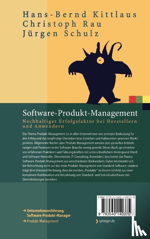 Hans-Bernd Kittlaus, Christoph Rau, Jurgen Schulz - Software-Produkt-Management
