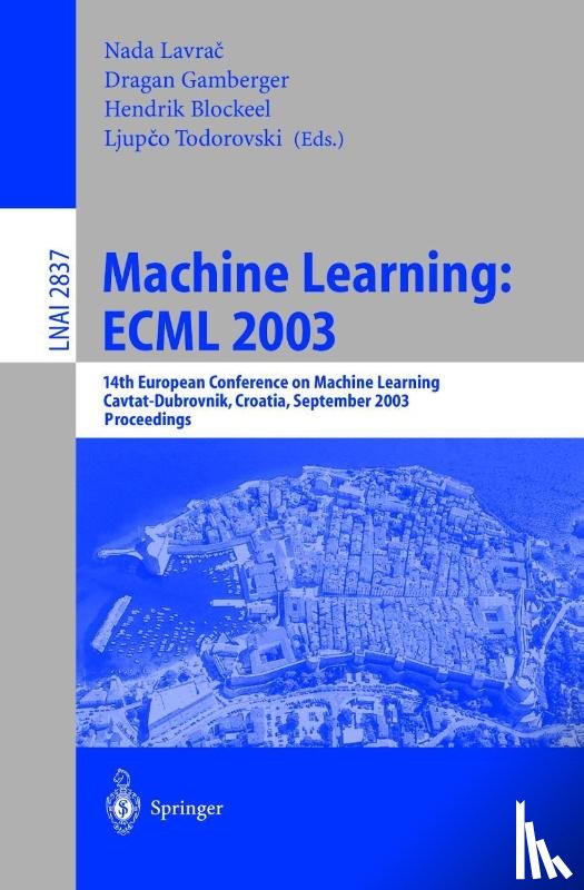  - Machine Learning: ECML 2003