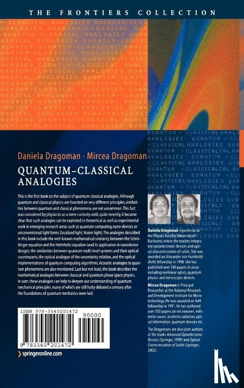 Dragoman, Daniela, Dragoman, Mircea - Quantum-Classical Analogies
