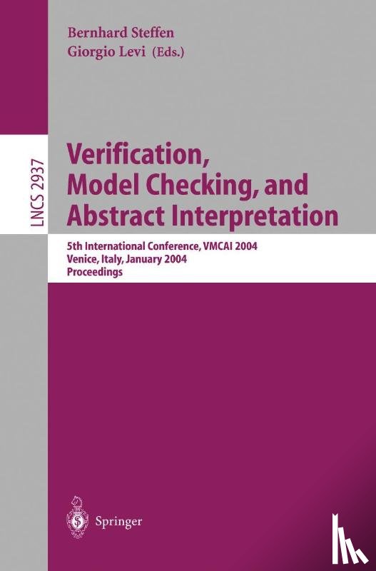  - Verification, Model Checking, and Abstract Interpretation