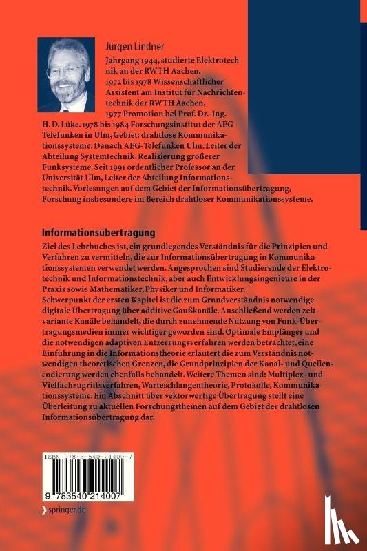 Lindner, Jürgen - Informationsübertragung