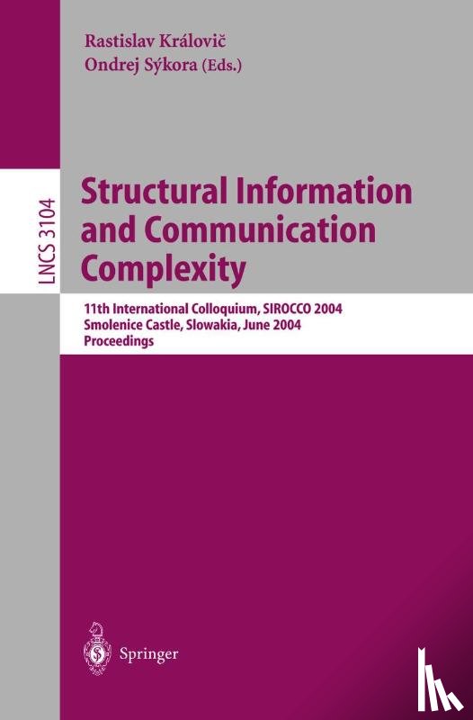  - Structural Information and Communication Complexity