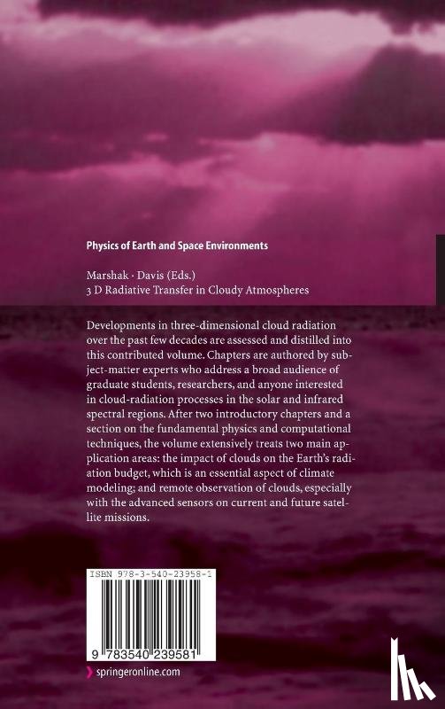 Alexander Marshak, Anthony Davis - 3D Radiative Transfer in Cloudy Atmospheres