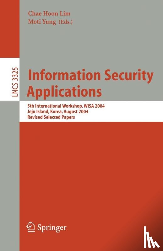  - Information Security Applications