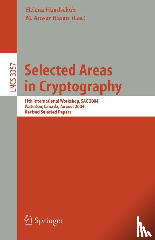  - Selected Areas in Cryptography